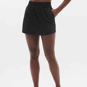 Athleta Black Active Skort with Pockets